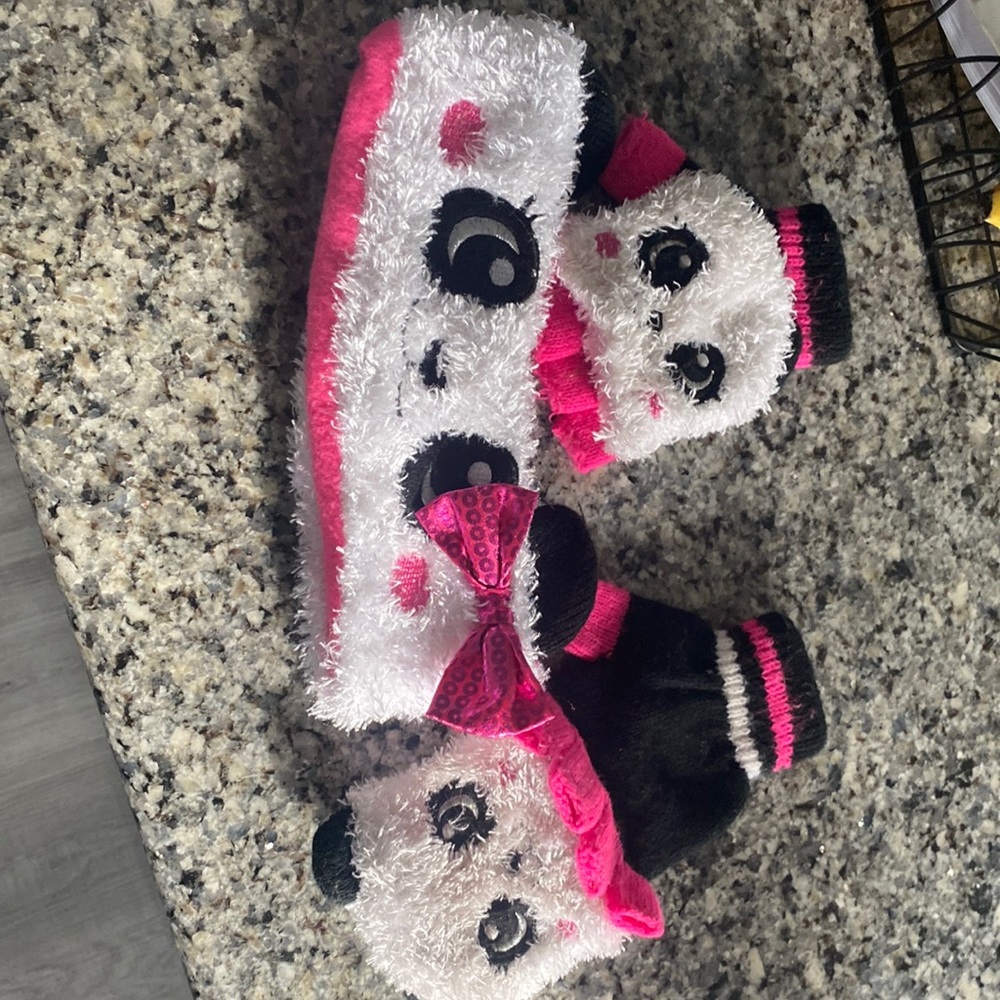 girls mitten/glove set